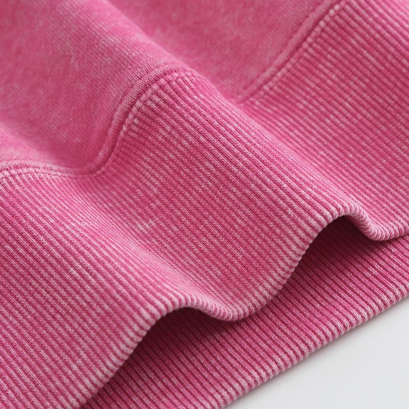 Holafish Casual Oversized Hoodies Acid Wash Pullover Unisex Women Fall Acid Wash Plain Preppy Hoodie Streetwear Vintage Hooded Sweatshirt, Christmas Gift